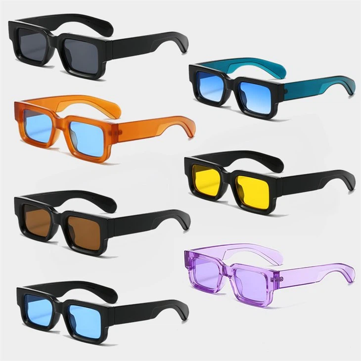 Chunky Rectangle Sunglasses