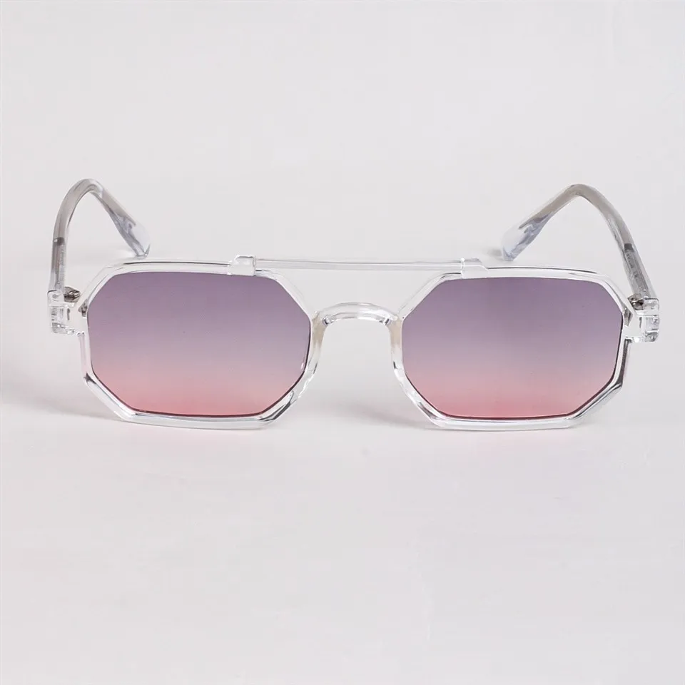 Clear Aviator Sunglasses